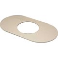 Proplus 14 x 6 Acrylic Shower Cover Plate 133609
